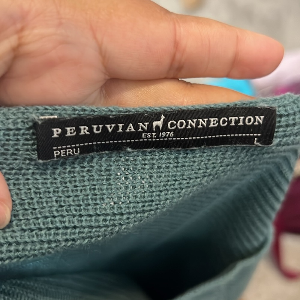 Peruvian Connections Ribbed Sweater - Picture 4 of 5
